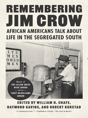cover image of Remembering Jim Crow